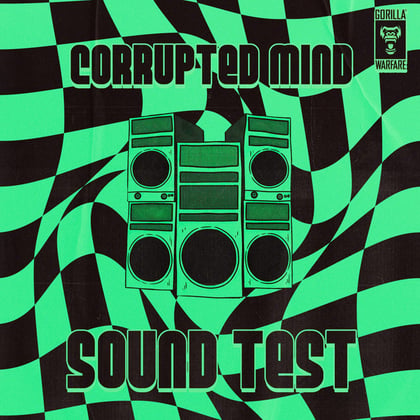 Sound Test album by Corrupted Mind - Drum and Bass Cover Art