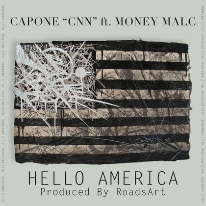 Hello America (feat. Money Malc) - Single album by Capone - Drum and Bass Cover Art