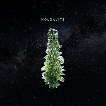 Moldavite album by Mr Traumatik & Coco Dubz - Drum and Bass Cover Art