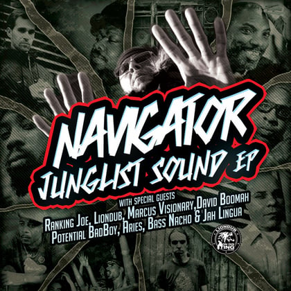 Junglist Sound EP album by Navigator - Drum and Bass Cover Art