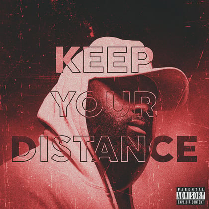 Keep Your Distance album by P Money & Whiney - Drum and Bass Cover Art