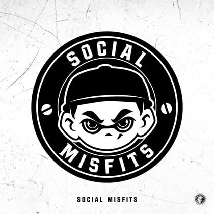 Social Misfits EP album by Social Misfits - Drum and Bass Cover Art