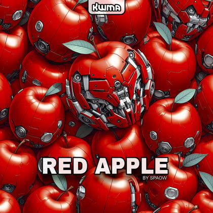 Red Apple album by Spaow - Drum and Bass Cover Art