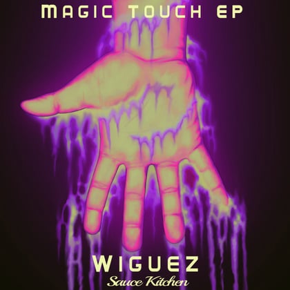 Magic Touch album by Wiguez - Drum and Bass Cover Art