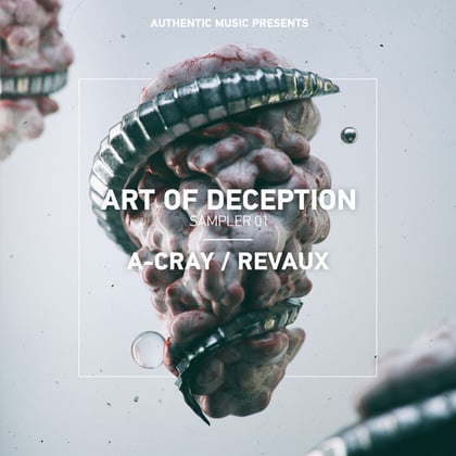 Art of Deception Sampler 1 album by A-Cray, Entita & Revaux - Drum and Bass Cover Art