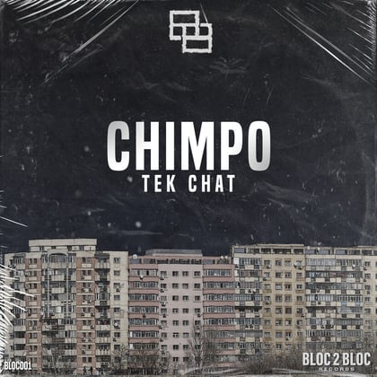 Tek Chat album by Chimpo - Drum and Bass Cover Art