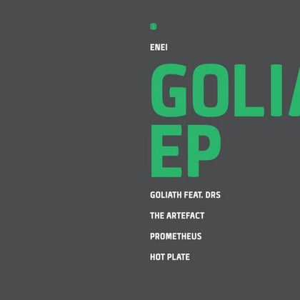 Goliath EP album by Enei - Drum and Bass Cover Art