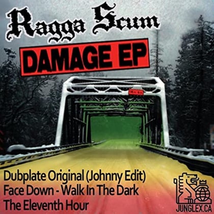 Damage album by Ragga Scum - Drum and Bass Cover Art