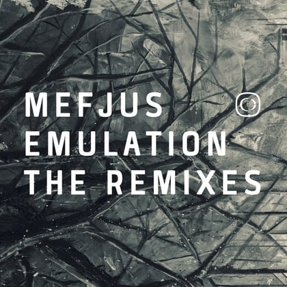 Emulation - The Remixes album by InsideInfo & Mefjus - Drum and Bass Cover Art
