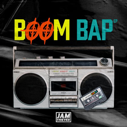BOOM BAP EP album by Jam Thieves - Drum and Bass Cover Art