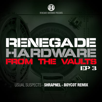 Shrapnel (Boycot Remix) album by Usual Suspects - Drum and Bass Cover Art