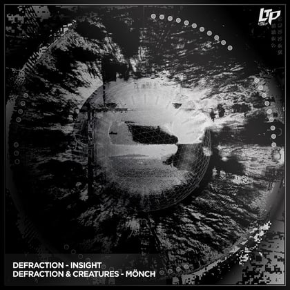 Insight / Mönch album by Philth, Defraction & Creatures - Drum and Bass Cover Art