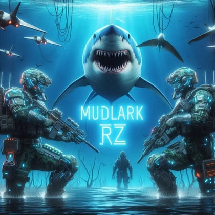 Great White Shark (Shush Recordings) album by Mudlark - Drum and Bass Cover Art