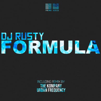 Formula EP album by DJ Rusty, Urban Frequency & The Kompany - Drum and Bass Cover Art