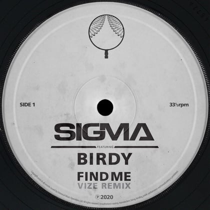 Find Me (VIZE Remix) album by Sigma - Drum and Bass Cover Art