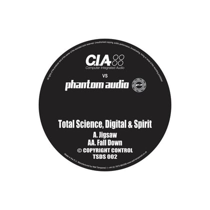 C.I.A v Phantom Audio Vol 2 album by Total Science, Digital & Spirit - Drum and Bass Cover Art