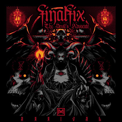 The Devil`s Advocate: Arrival album by Finalfix - Drum and Bass Cover Art