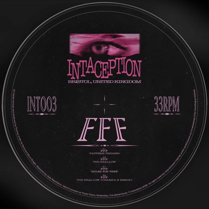 INT003 album by FFF - Drum and Bass Cover Art
