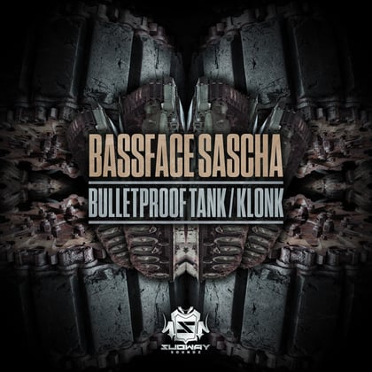 Bulletproof Tank / Klonk album by Bassface Sascha - Drum and Bass Cover Art