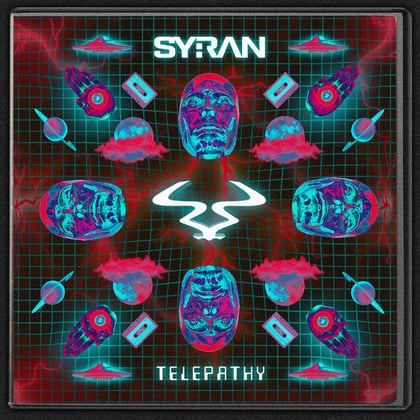 Telepathy album by SyRan - Drum and Bass Cover Art