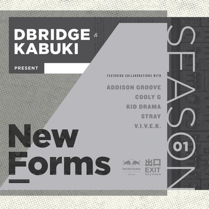 New Forms Season 1 album by dBridge - Drum and Bass Cover Art