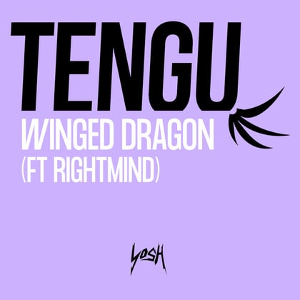 Winged Dragon album by Tengu - Drum and Bass Cover Art