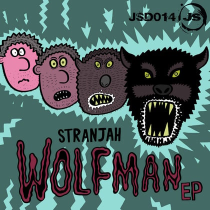 Wolfman album by STRANJAH - Drum and Bass Cover Art