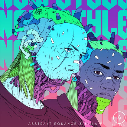 New Style album by Kasra, Abstrakt Sonance & Greazus - Drum and Bass Cover Art