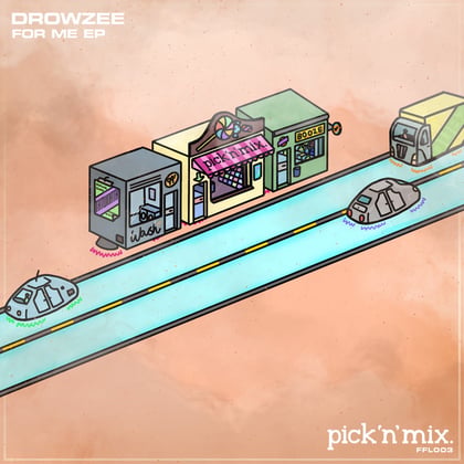 For Me album by Drowzee - Drum and Bass Cover Art
