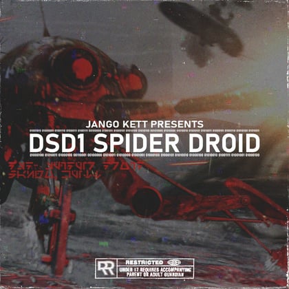 DSD1 Spider Droid album by Jango Kett - Drum and Bass Cover Art