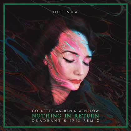 Nothing in Return (Quadrant & Iris Remix) album by Collette Warren, Winslow, Quadrant & Iris - Drum and Bass Cover Art