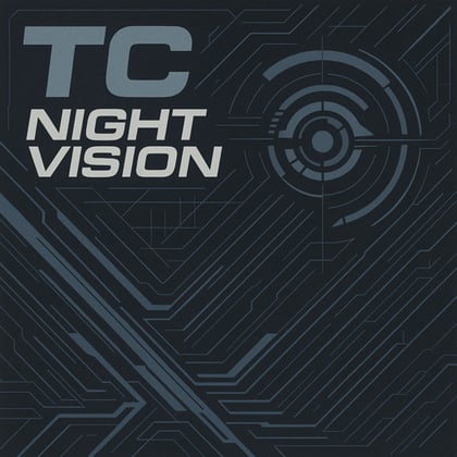 Night Vision album by TC - Drum and Bass Cover Art