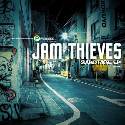 Sabotage album by Jam Thieves - Drum and Bass Cover Art