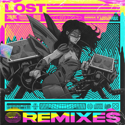 Lost (Remixes) album by Crissy Criss - Drum and Bass Cover Art