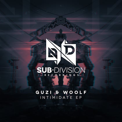 Intimidate album by Guzi - Drum and Bass Cover Art