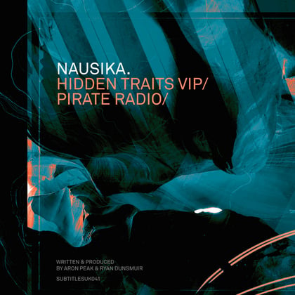 Hidden Traits VIP / Pirate Radio album by Nausika - Drum and Bass Cover Art
