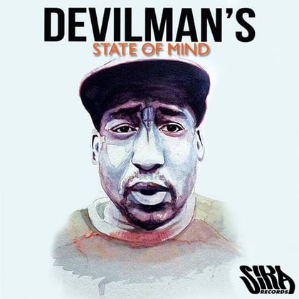 Devilman's State of Mind album by Vibe Chemistry, Mr Traumatik & Devilman - Drum and Bass Cover Art