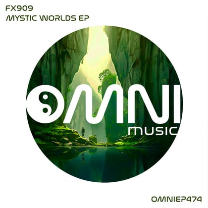 Mystic Worlds EP album by FX909 - Drum and Bass Cover Art