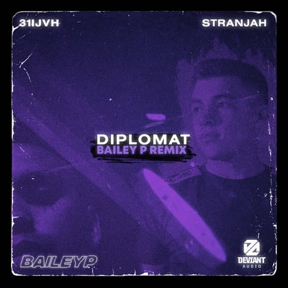 Diplomat Remix album by STRANJAH - Drum and Bass Cover Art