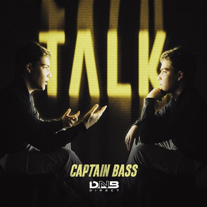 Talk album by Captain Bass - Drum and Bass Cover Art