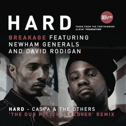 Hard album by Breakage - Drum and Bass Cover Art