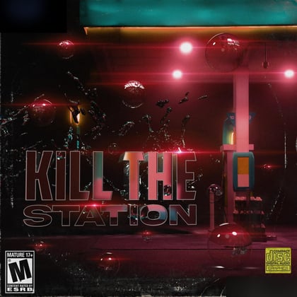 Kill The Station album by Toxinate - Drum and Bass Cover Art