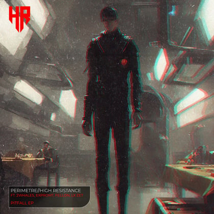 Pitfall EP album by Perimetre - Drum and Bass Cover Art
