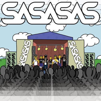 Anthem album by SASASAS, DJ Phantasy & Macky Gee - Drum and Bass Cover Art