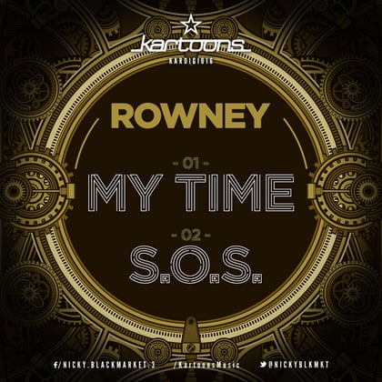 My Time album by Rowney - Drum and Bass Cover Art
