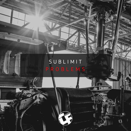 Problems album by Sublimit - Drum and Bass Cover Art