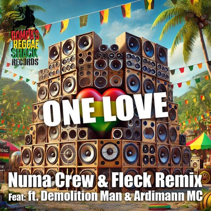 One Love (Numa Crew & Fleck Remix) album by Fleck - Drum and Bass Cover Art