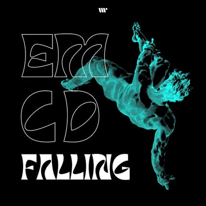 Falling album by EMCD - Drum and Bass Cover Art