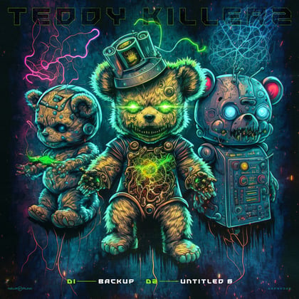 Backup album by Teddy Killerz - Drum and Bass Cover Art