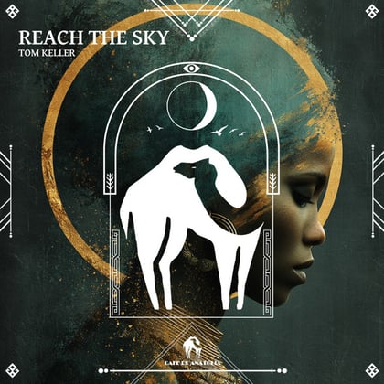 Reach the Sky album by Tengu, Tom Keller & Cafe De Anatolia - Drum and Bass Cover Art